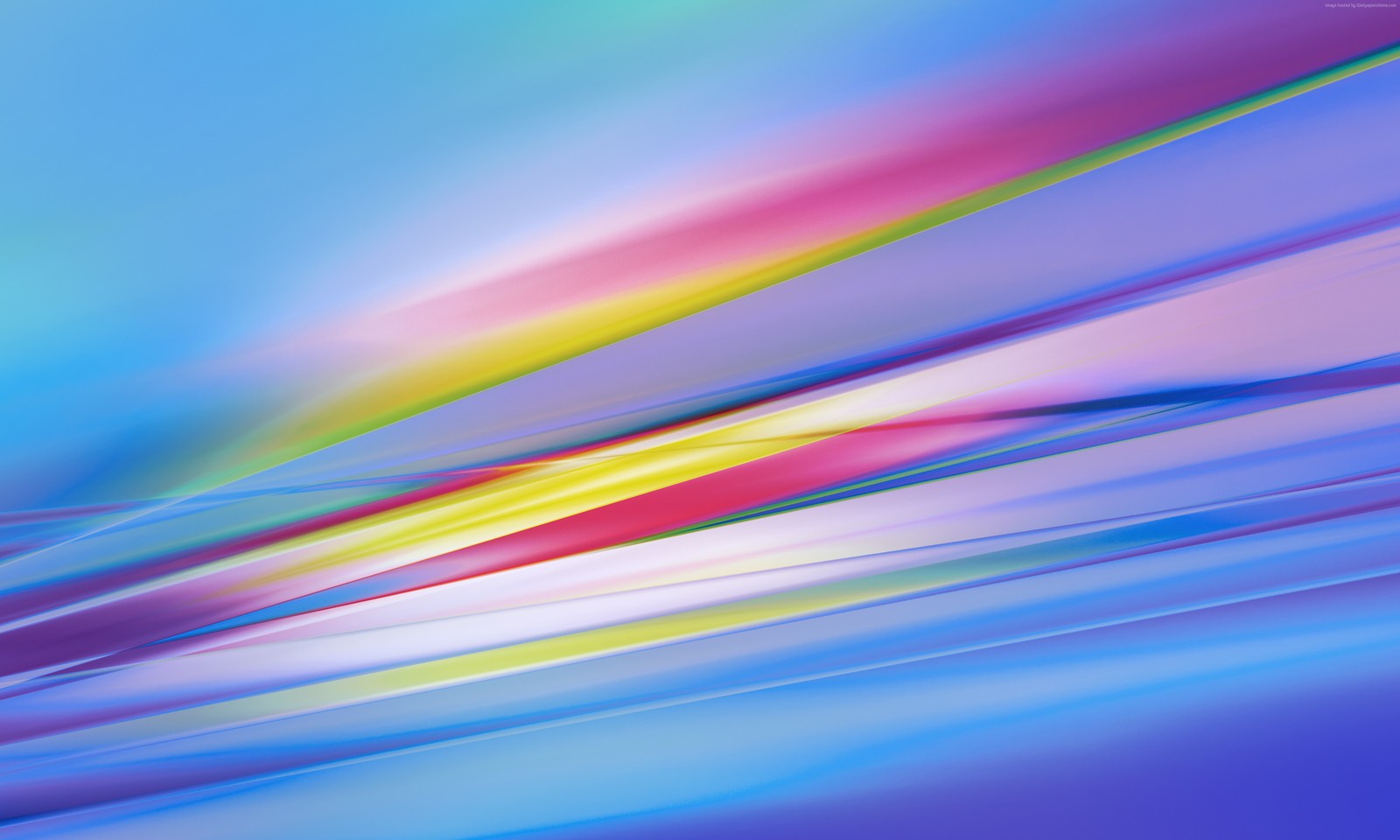 Abstract background with colorful lines and blurry (yellow, orange, blue, violet, light)