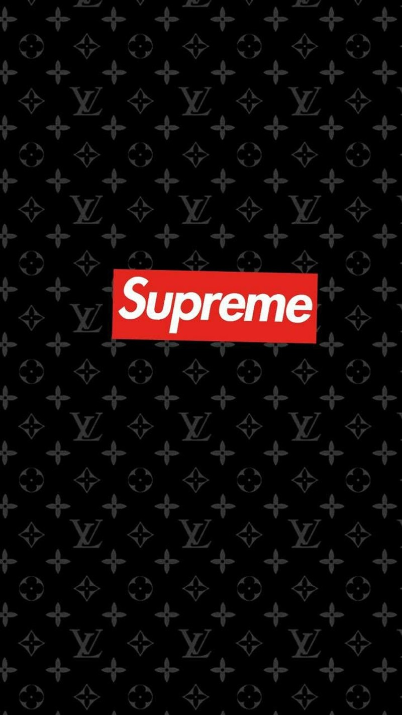 Обои supreme для iphone (supreme lv, supreme, фон)