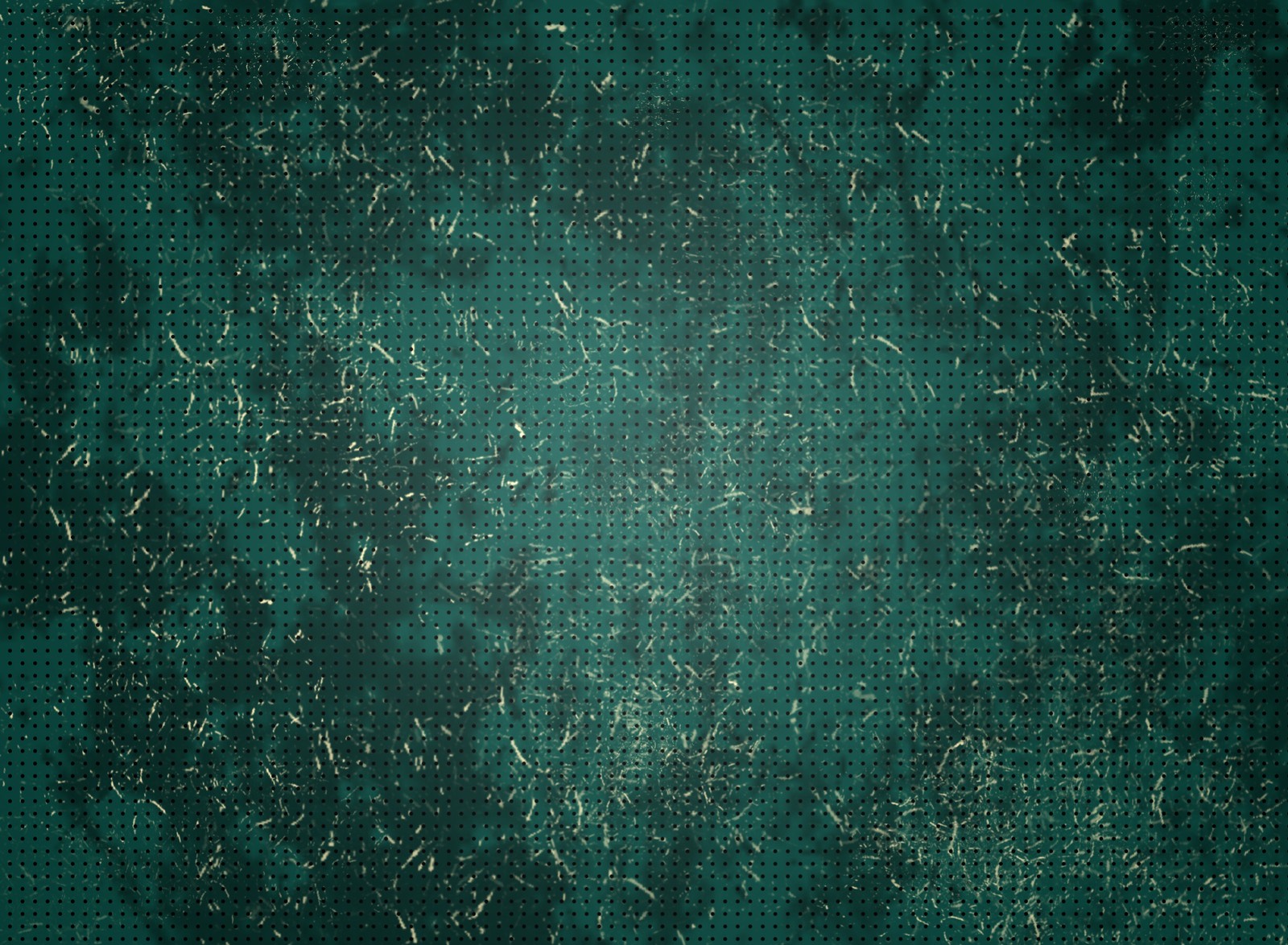 A close up of a green background with a circular pattern (blue, dots, retro, vintage, wallpaper)