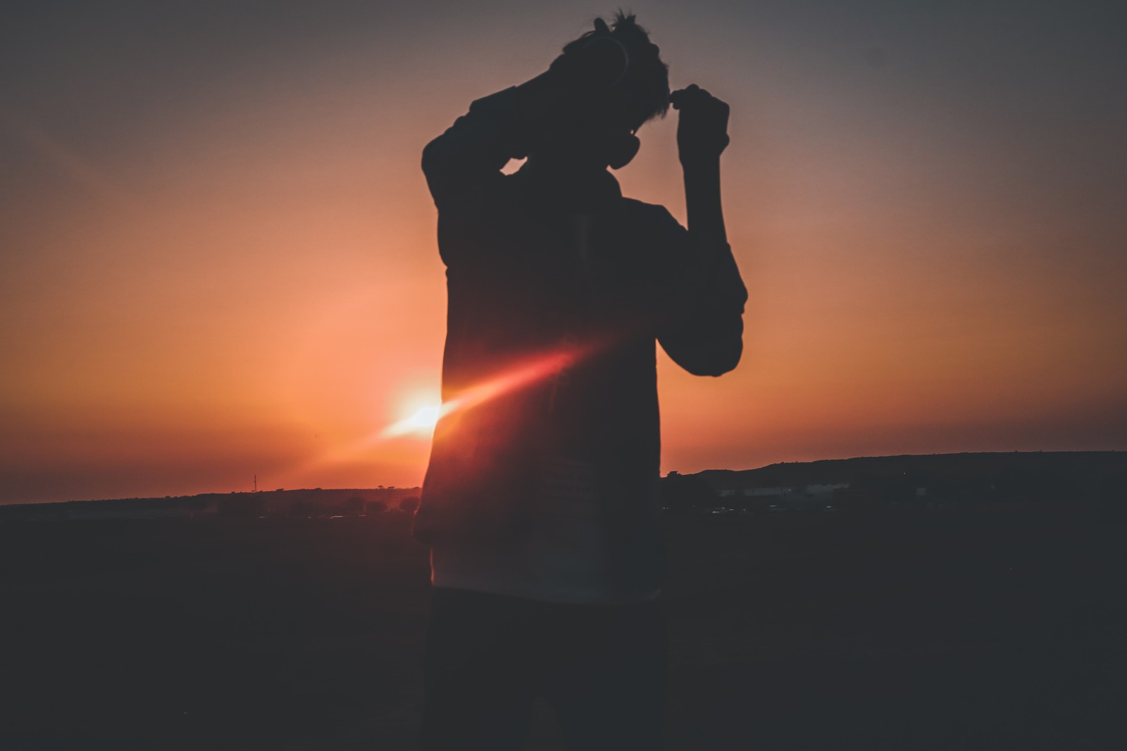 Téléchargez le fond d'écran lever de soleil, lumière du soleil