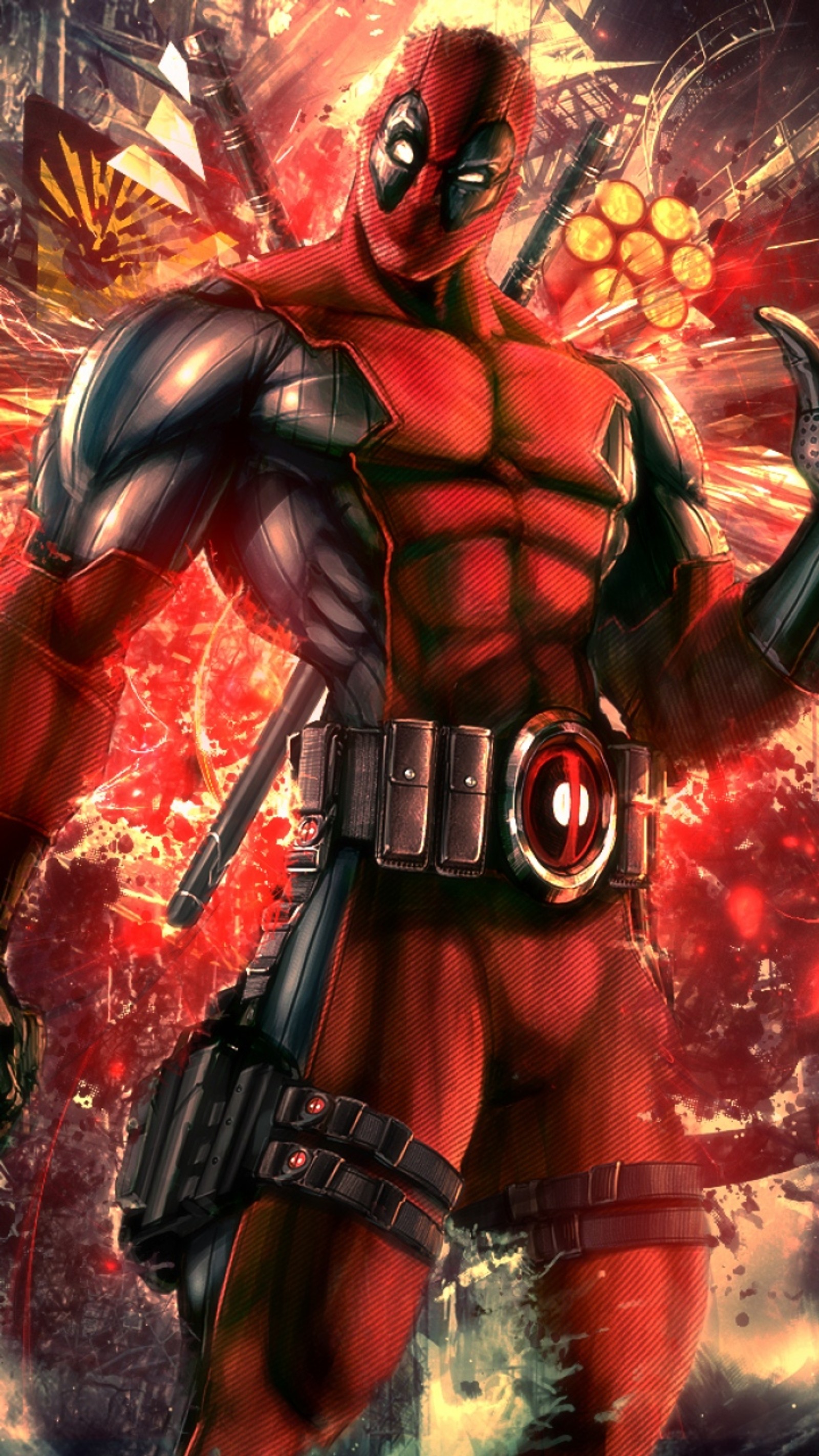 Deadpool ist eine figur aus den marvel-comics. (film)