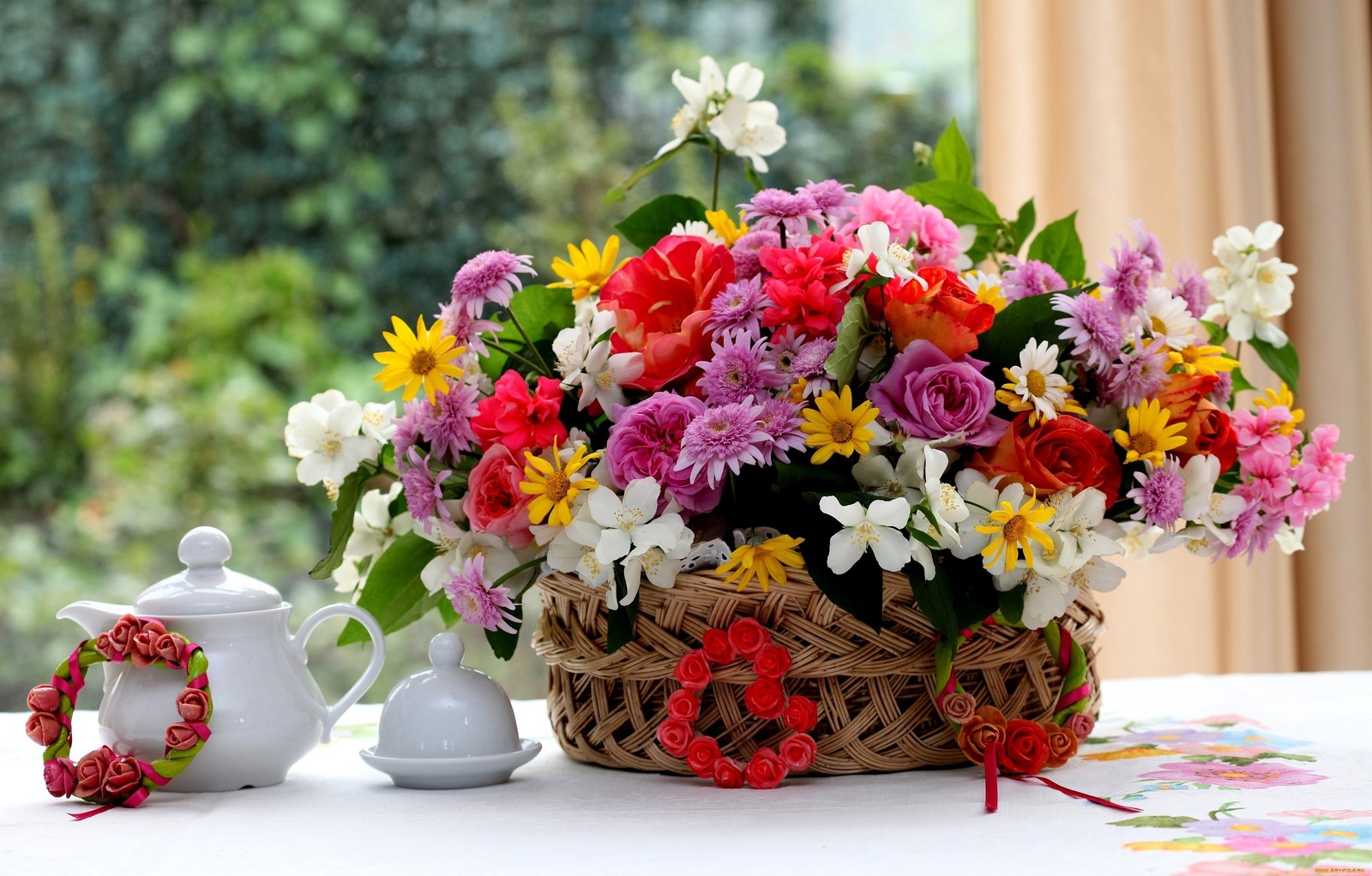 flower bouquet, floral design, floristry, cut flowers, flower arranging wallpaper