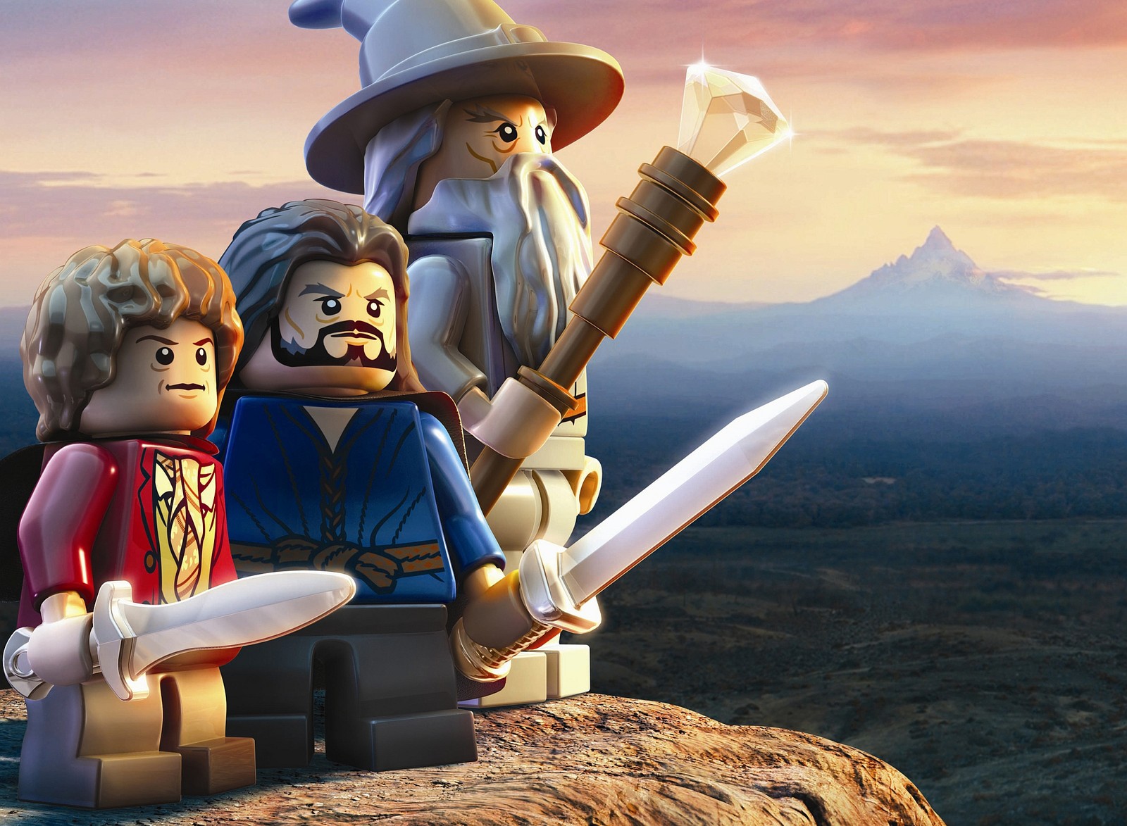 Lego der herr der ringe (der hobbit, bilbo beutlin, bilbo baggins, der herr der ringe, the lord of the rings)