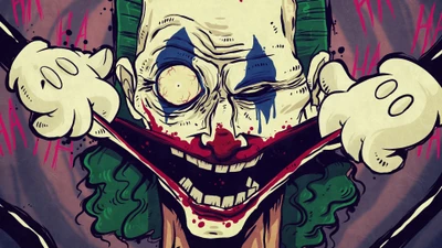 Joker Distordu : Un Sourire Hanté