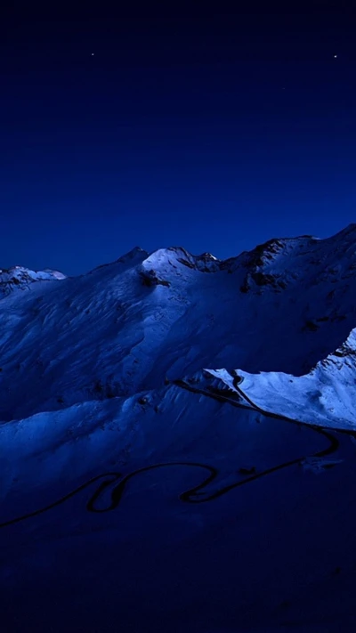 esthétique, nature, bleu, formes montagneuses, atmosphère