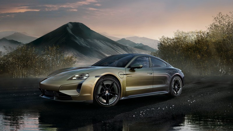 Porsche taycan taycan taycan taycan taycan taycan taycan taycan taycan taycan taycan taycan (porsche taycan turbo s, 5k, 2024, машины, обои 4k)