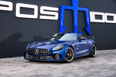 2021 Посаидон RS 830 Родстер: Потрясающий Mercedes-Benz AMG GT Родстер в Ярко-Синем цвете