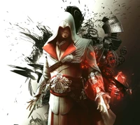 abstrato, assassins creed, assassino, jogos eletrônicos