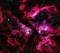 cosmos, galaxy, pink, stars, universe wallpaper