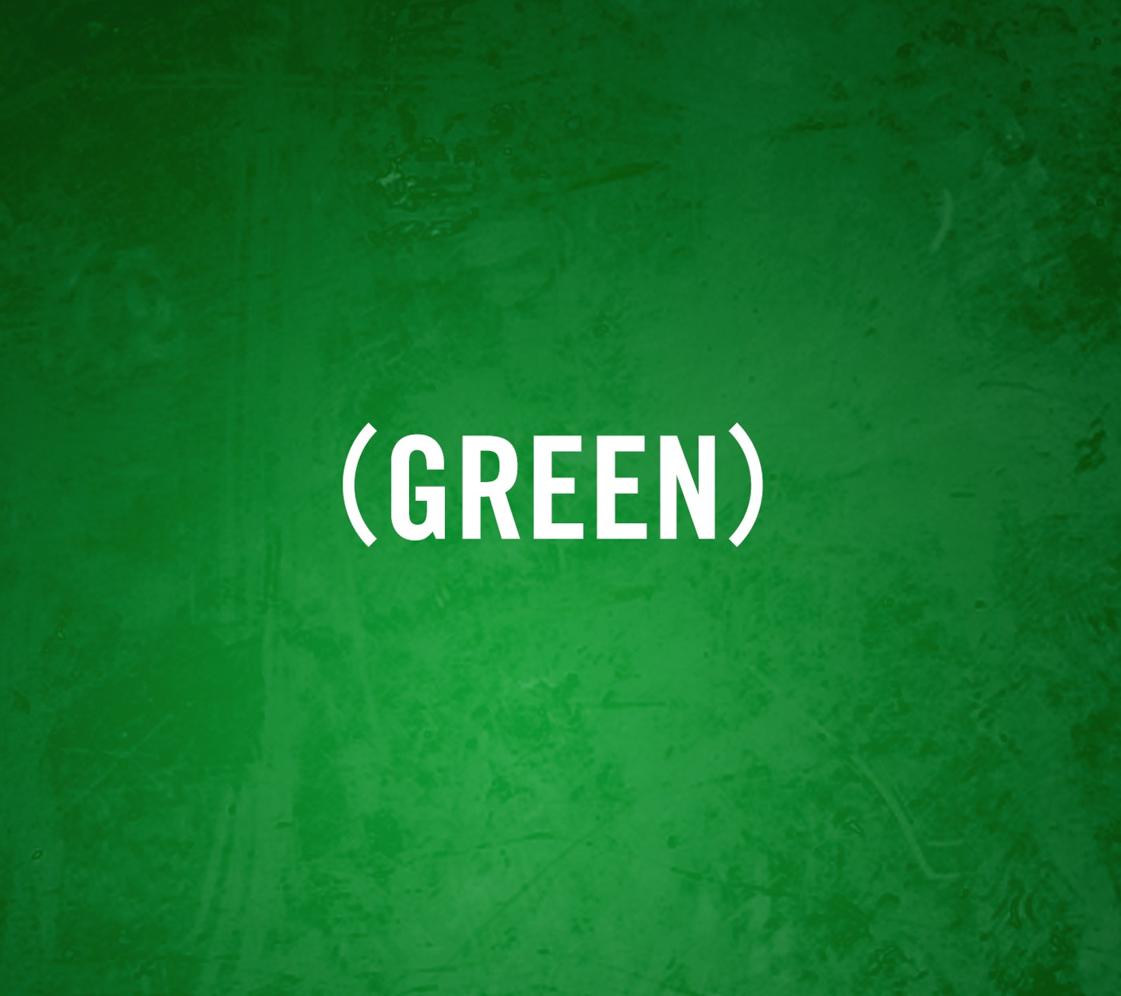 Arafed green background with a white text that reads green (cool, green, simple)