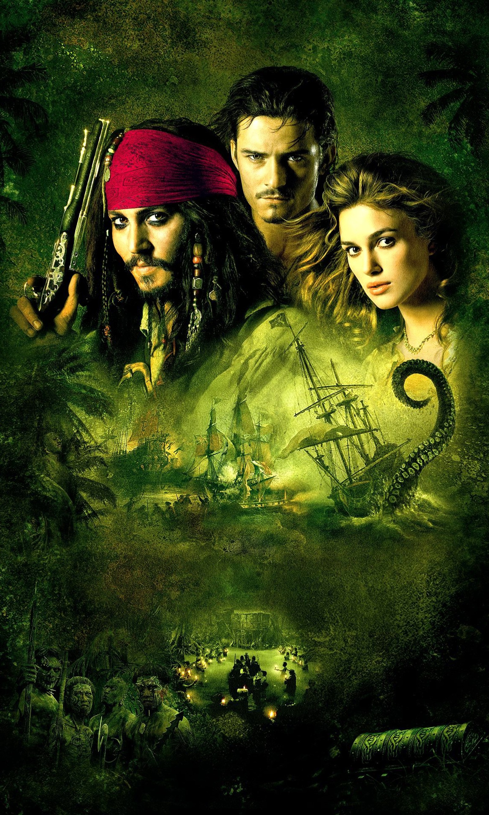 Descargar fondo de pantalla arte, fantasía, johnny depp, piratas del caribe, mar