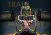 god of war, kratos, weightlifter, barbell, weightlifting wallpaper