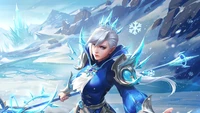 silvanna, queen frost, mobile legends, bang bang, videospiel