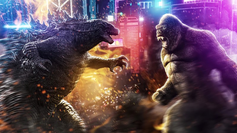 Гидзилла конг против гидзиллы конг фильм (годзилла против конга, godzilla vs kong, 2021, фильм, конг)