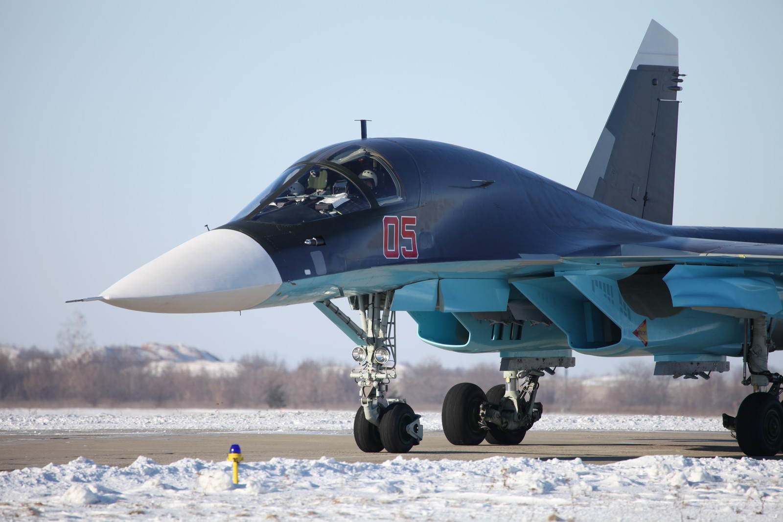 Скачать обои сухой су 34, sukhoi su 34, военный самолёт, сухой, самолёт