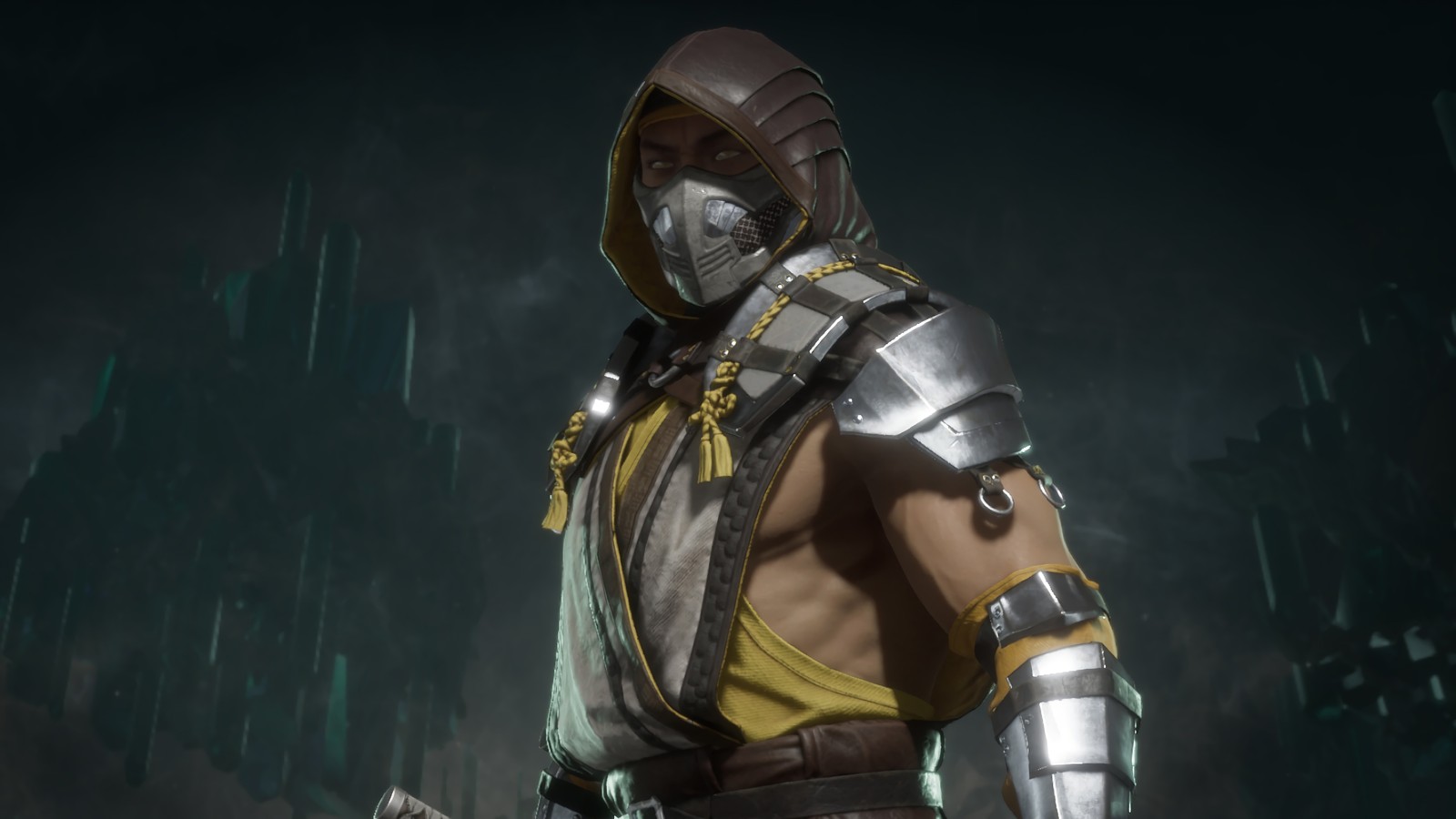 scorpion, mortal kombat 11, video game wallpaper