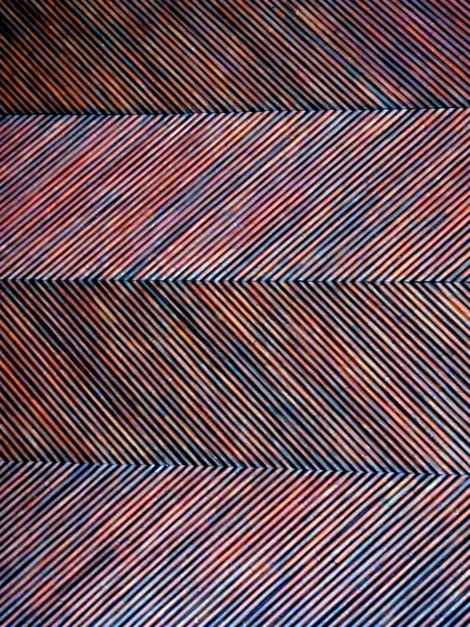 A close up of a wooden floor with a pattern of lines (wood, pattern, line, textile, angle)