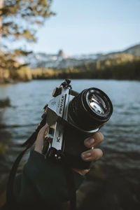 camera, camera lens, water, cameras optics, waterway wallpaper