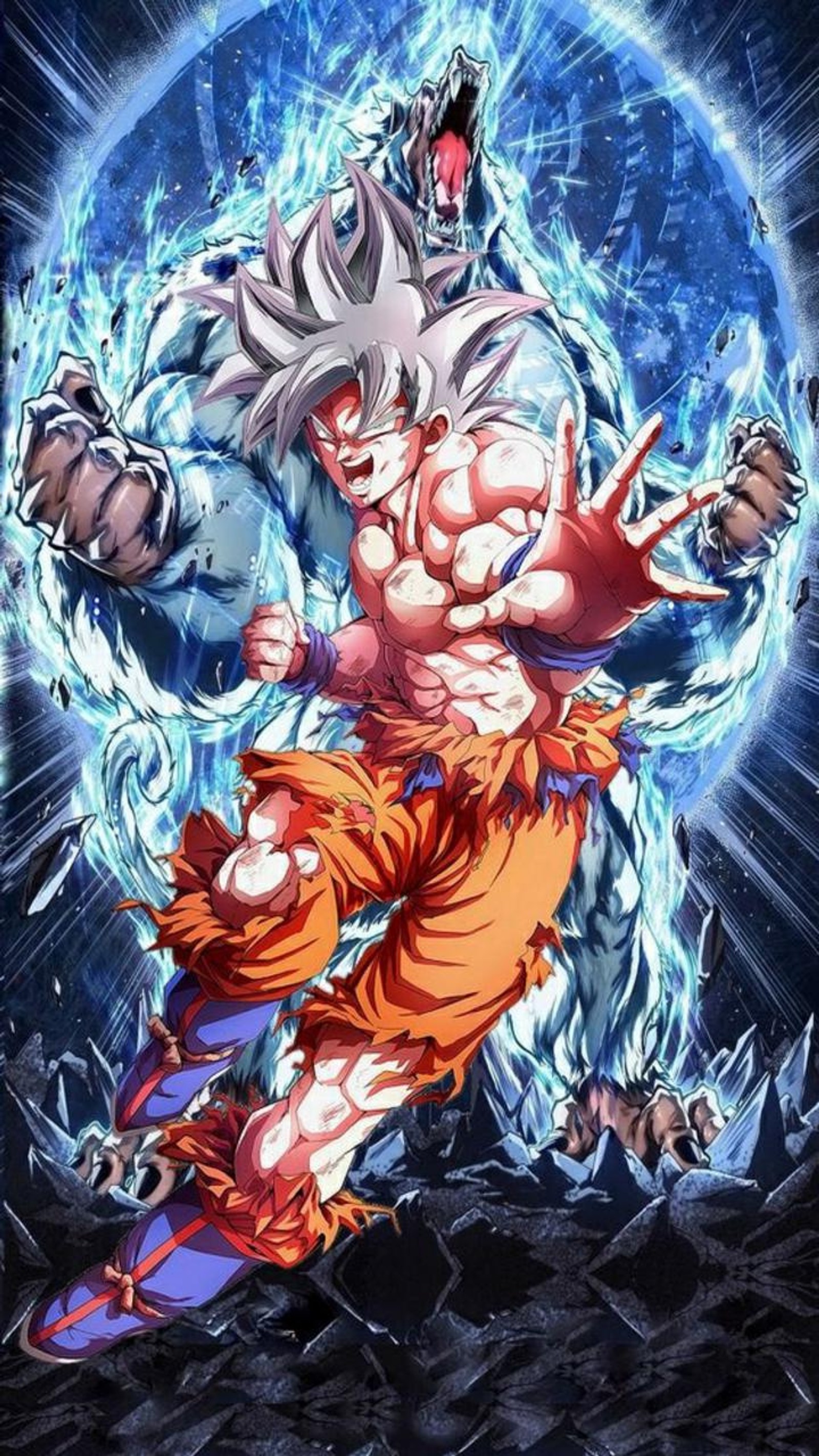 anime, dbs, fight, goku Download Wallpaper