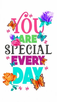 quote, saying, special, you wallpaper