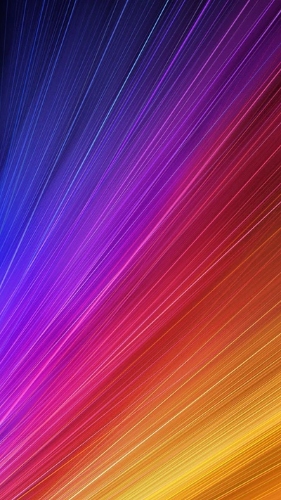 Vibrant Abstract Gradient Lines in HD