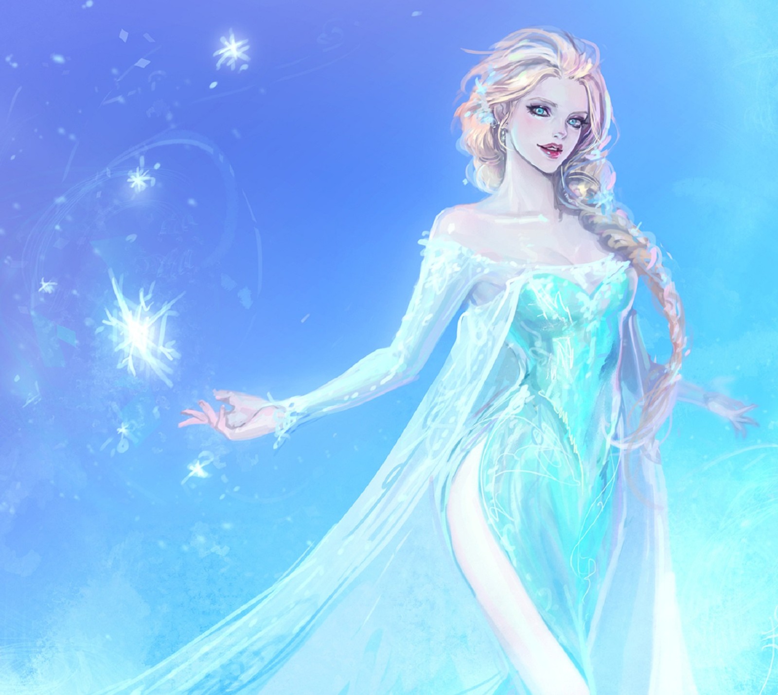 Скачать обои дисней, disney, эльза, elsa, холодное сердце