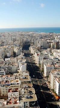 casablanca, cidade, marrocos, morocco