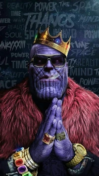 biggie, marvel, rap, smalls, thanos wallpaper