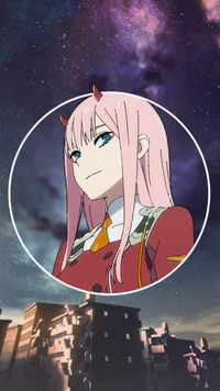 02, querido, franxx, niña, en