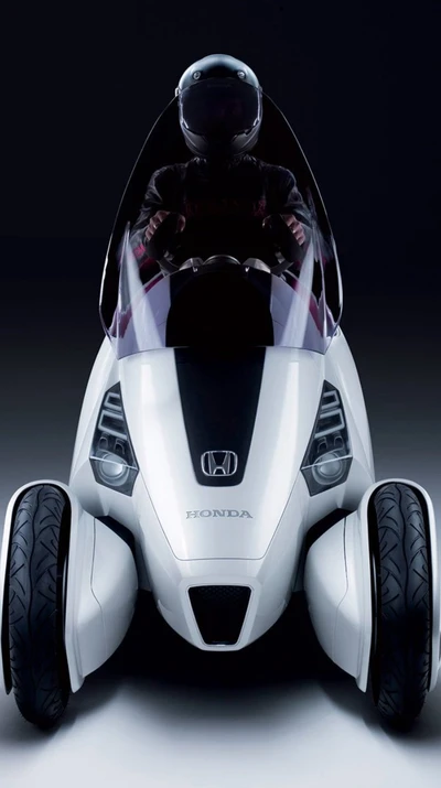 voiture, concept, avenir, honda