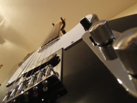 Close-up da guitarra elétrica Fender Telecaster