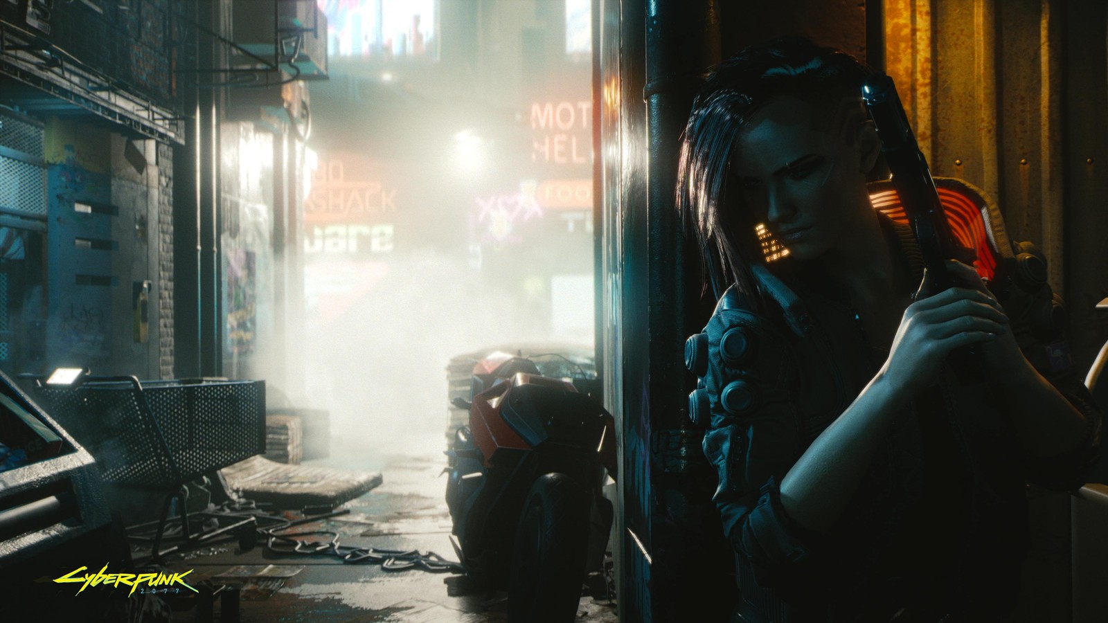 Скачать обои cyberpunk 2077, геймплей, женский v, xbox series x, xbox one