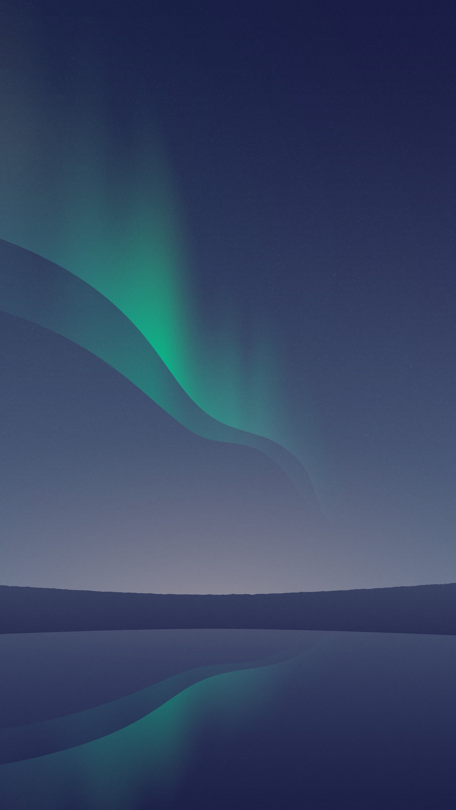 Arafed image of a plane flying over a body of water (aurora, ios, atmosphere, water, azure)