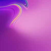 Gráficos abstractos vibrantes en púrpura y rosa para Samsung Galaxy A9