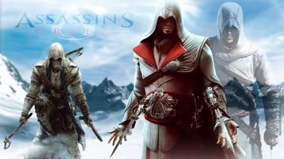 Assassinos icônicos da série Assassin's Creed: Uma jornada através do tempo