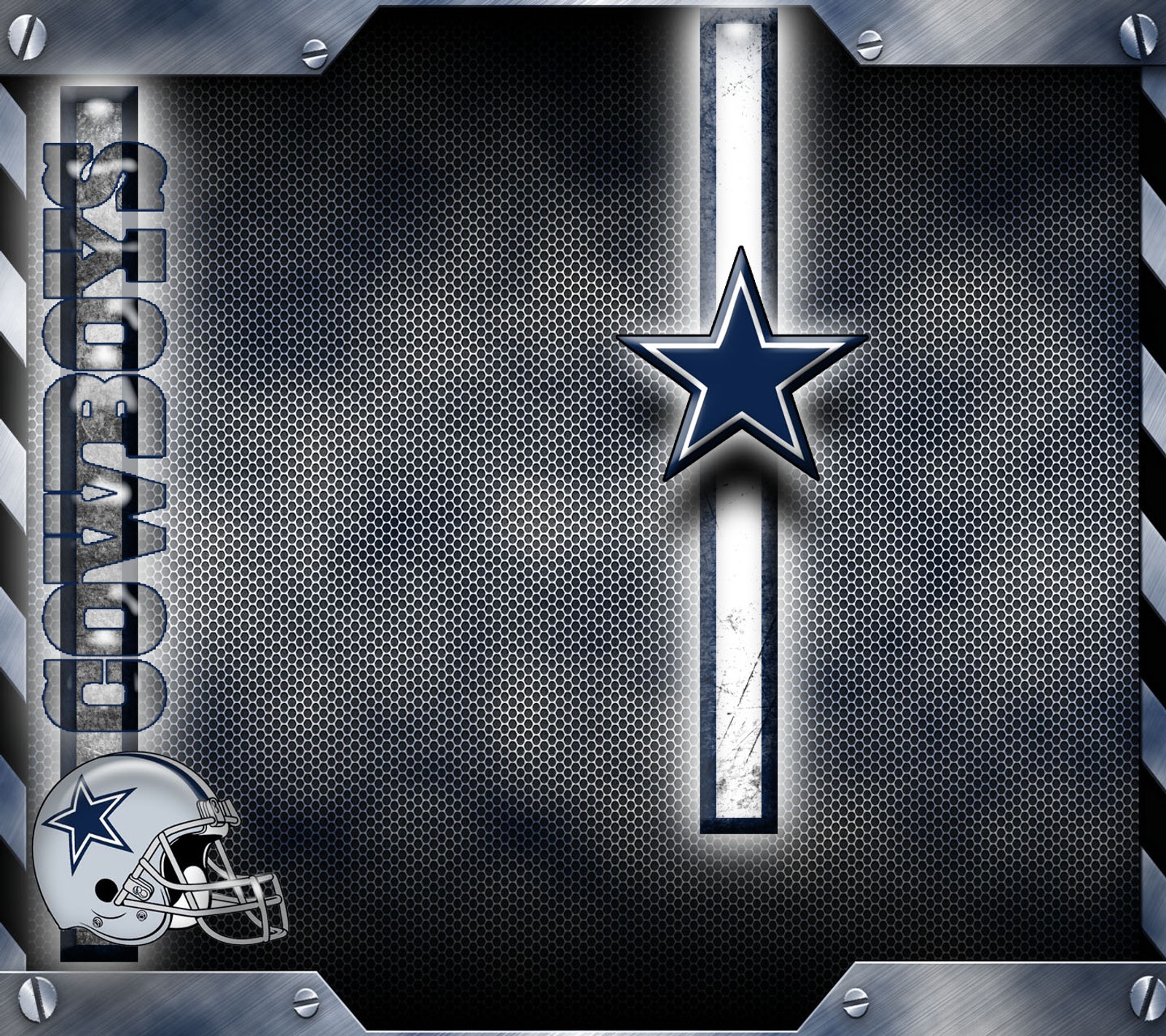 Descargar fondo de pantalla azul, vaqueros, dallas, fútbol, nfl