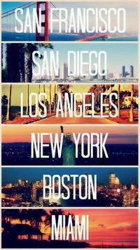 boston, ciudad, los ángeles, los angeles, miami