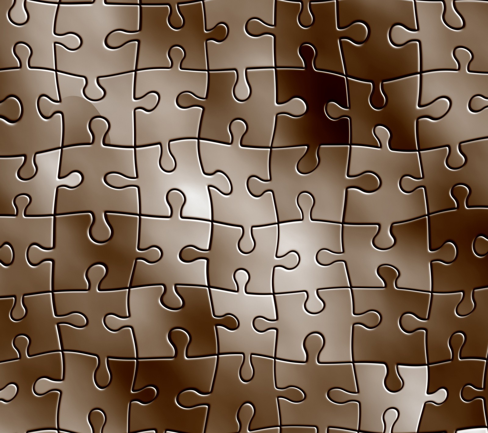 A close up of a puzzle piece with a missing piece (3d, art, pattern, puzzle, texture)