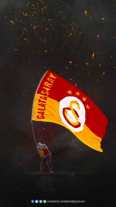 bayrak, cimbom, galatasaray, onebilarts, peru