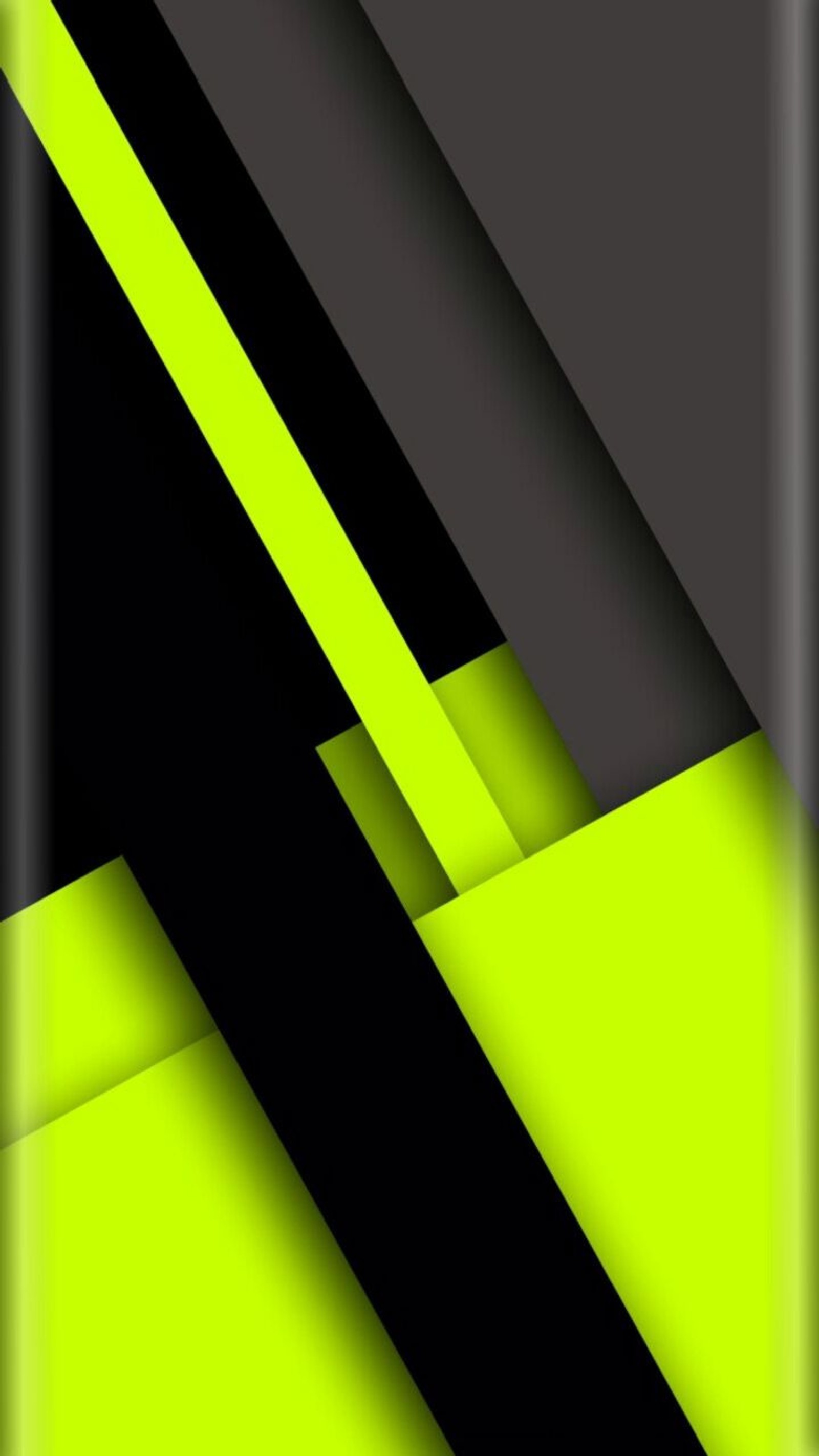 Close-up de um celular com um design preto e amarelo (android, design, borda)