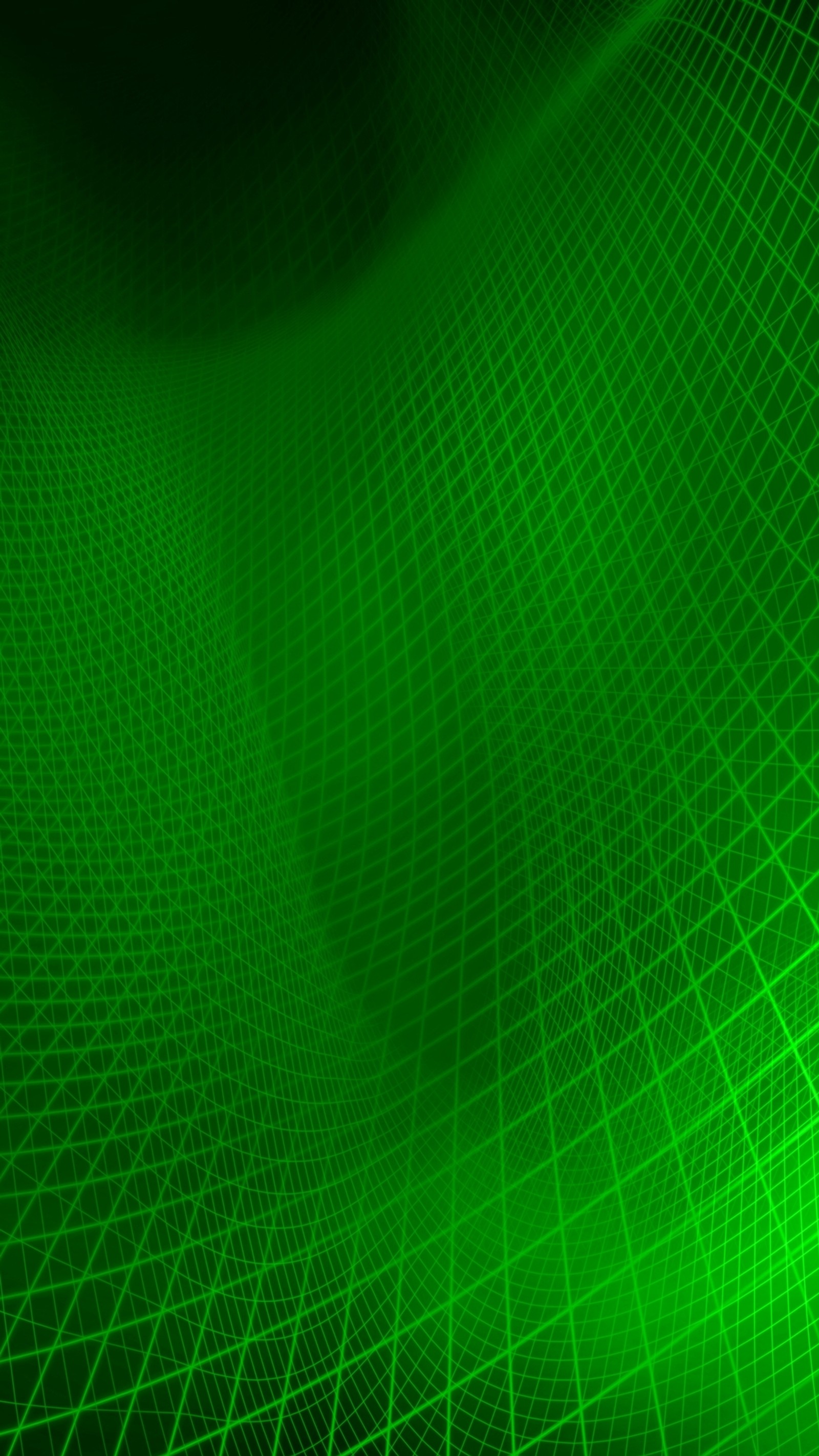 A close up of a green background with a grid pattern (3d, abstract, green, line, web)