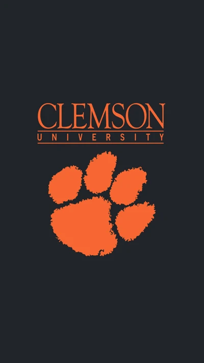 Logo y representación del mascota de los Tigres de la Universidad de Clemson