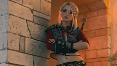 цири, ciri, ведьмак, the witcher, косплей