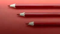 pencil, colored pencil, drawing, writing implement, red wallpaper