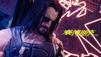 johnny silverhand, cyberpunk 2077, video game, cosplay wallpaper