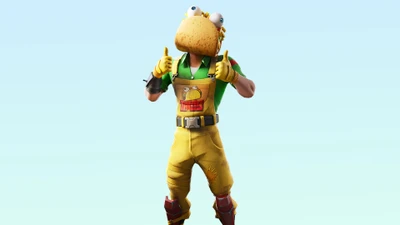 Muestra de la piel Guaco en Fortnite Battle Royale