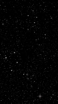 negro, noche, cielo, estrellas