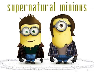 funny, minions, supernatural