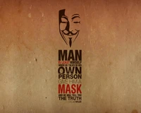 life, mask, note, oscar, quote wallpaper