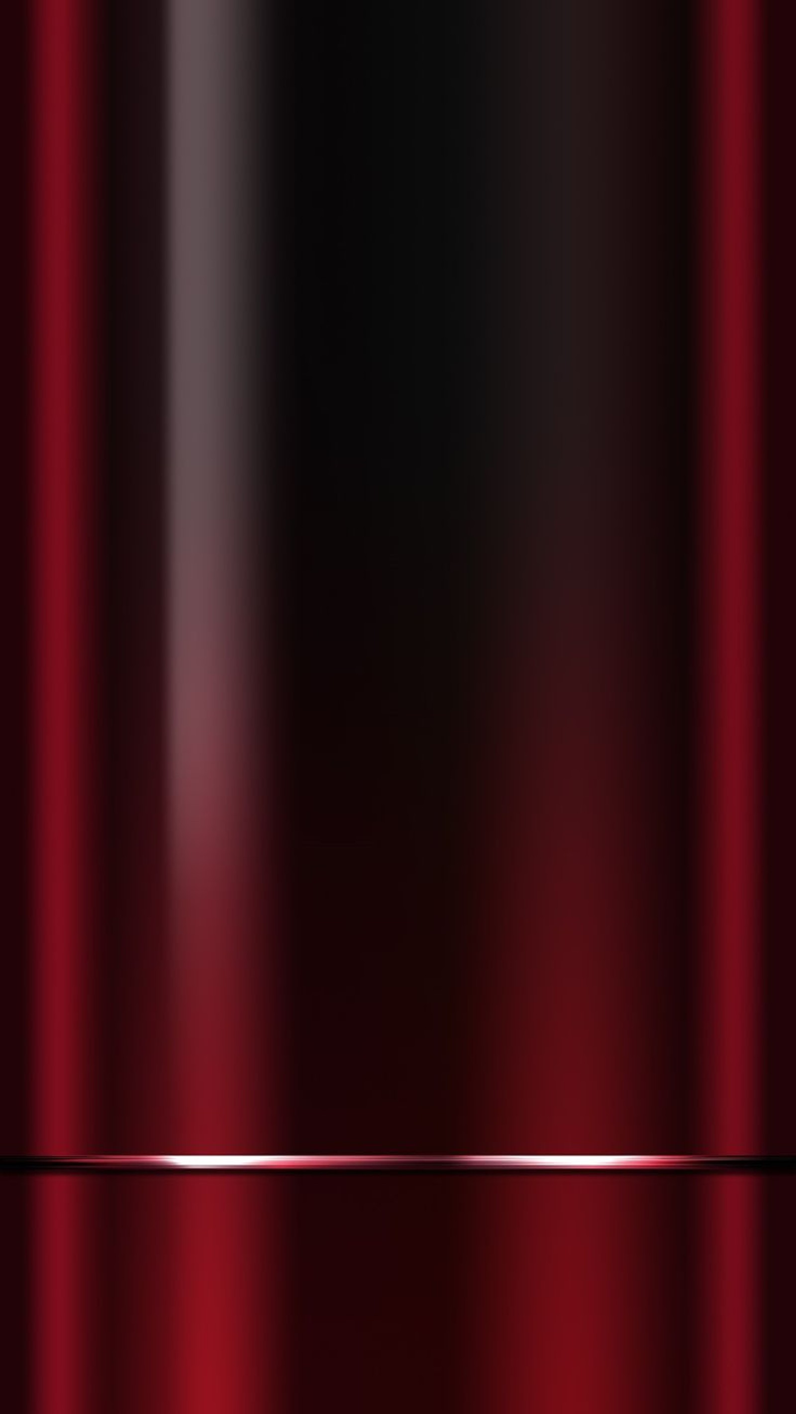 A close up of a red and black background with a red curtain (metal, red)